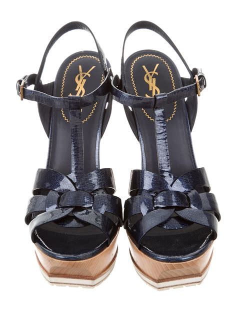 ysl classic tribute sandals|ysl tribute platform.